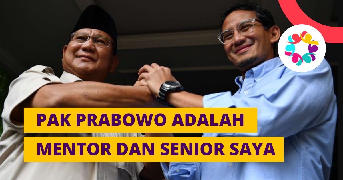 Prabowo Subianto Sosok Mentor Dan Senior Yang Tak Terlupakan